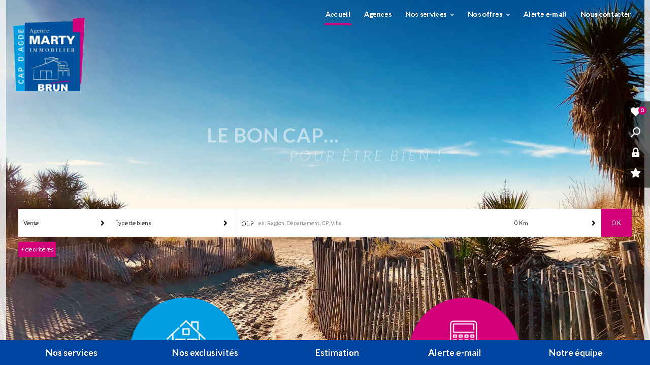 Capture d'écran de http://www.immobilier-brun.com/